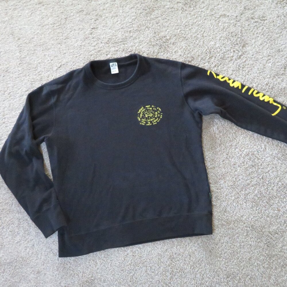 Keith Haring Graffiti Crewneck Sweater size Large
